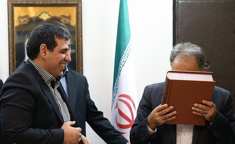 تودیع و معارفه روسای جدید و قدیم سازمان میراث فرهنگی