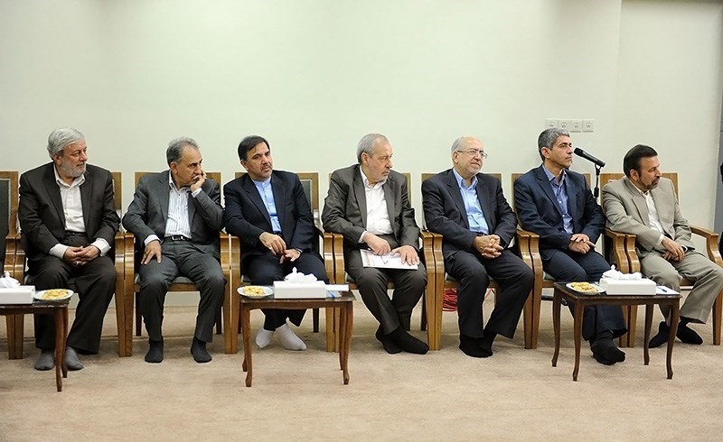 دیدار اعضای هیئت دولت با رهبر انقلاب