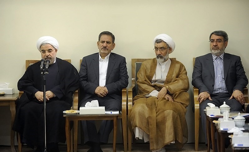 دیدار اعضای هیئت دولت با رهبر انقلاب