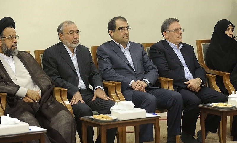 دیدار اعضای هیئت دولت با رهبر انقلاب