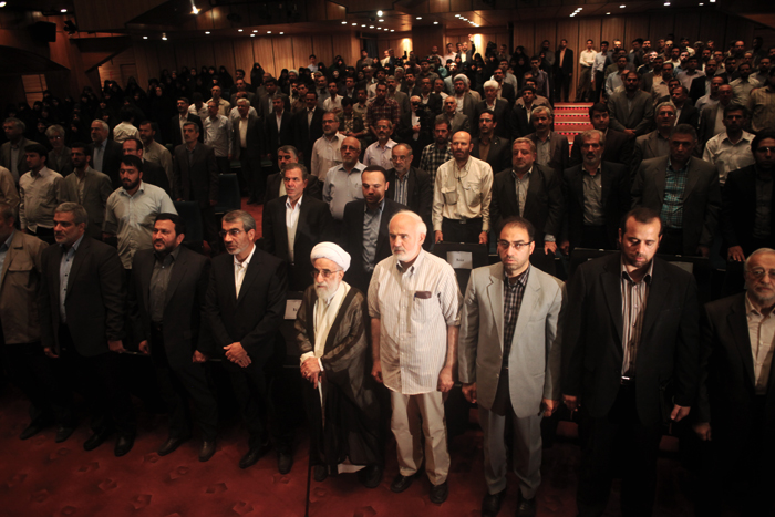مراسم تقدیر از عباسعلی کدخدایی