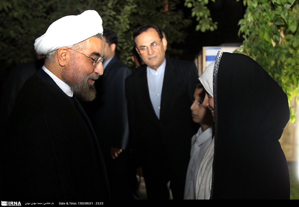 دیدار روحانی با ایرانیان در قرقیزستان