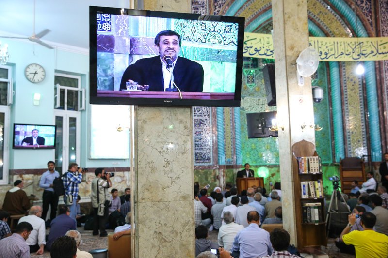 تقدیر  از احمدی نژاد در نارمک