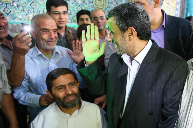 تقدیر  از احمدی نژاد در نارمک