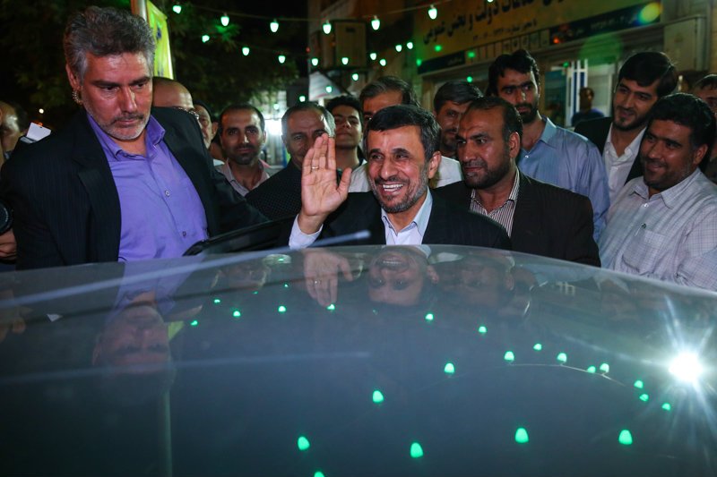 تقدیر  از احمدی نژاد در نارمک