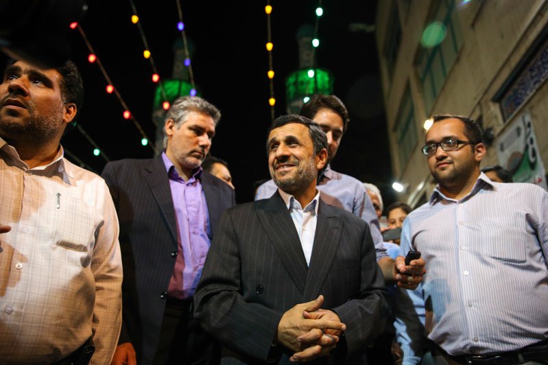 تقدیر  از احمدی نژاد در نارمک