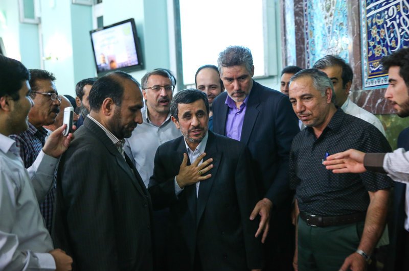 تقدیر  از احمدی نژاد در نارمک