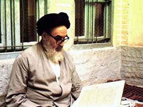 تصاویر / حضرت امام خمینی (ره) و مطالعه