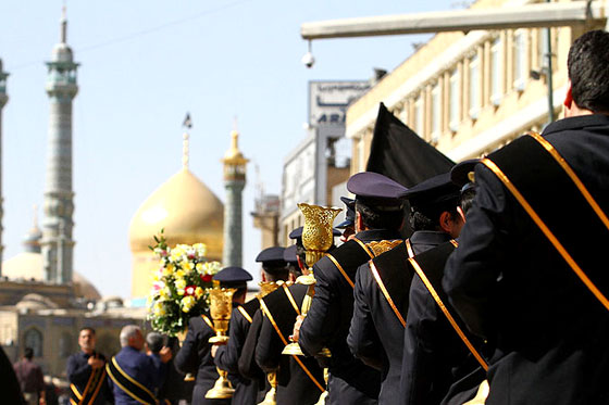مراسم شهادت امام جواد (ع) در حرم حضرت معصومه (س)