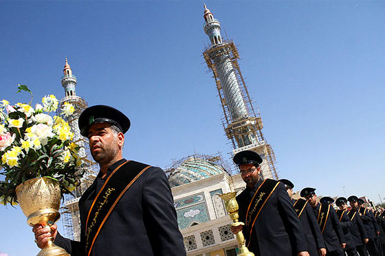 مراسم شهادت امام جواد(ع) در حرم حضرت معصومه (س)