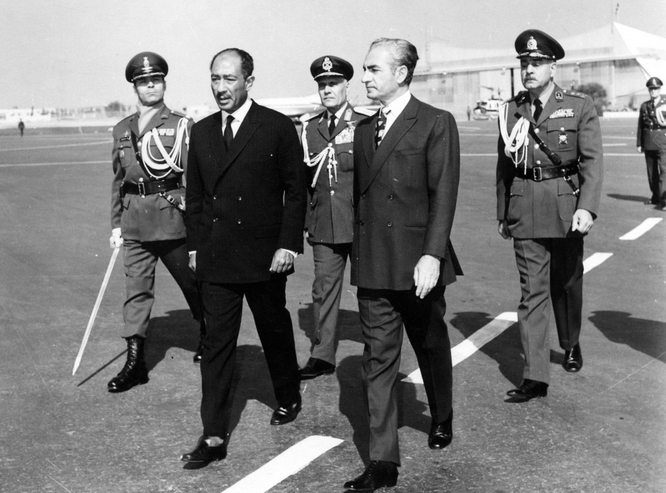 سفر انور سادات به ایران در 1971 میلادی