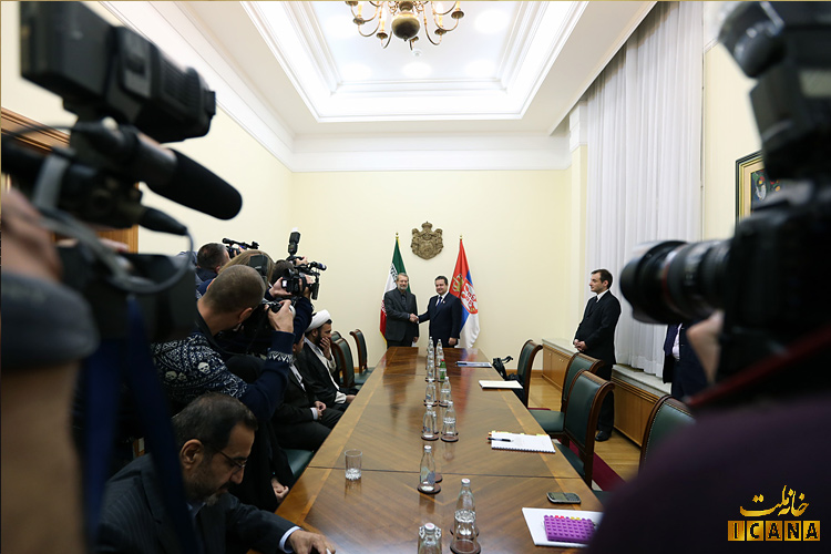 دیدار دکتر علی لاریجانی با نخست وزیر صربستان