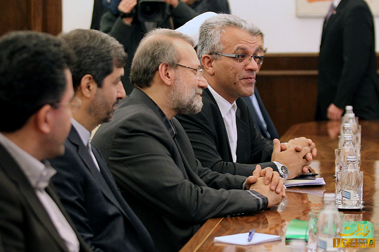 دیدار لاریجانی با رئیس جمهور صربستان