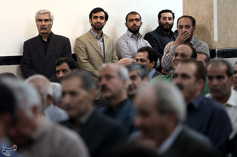 مراسم ترحیم محافظ احمدی نژاد