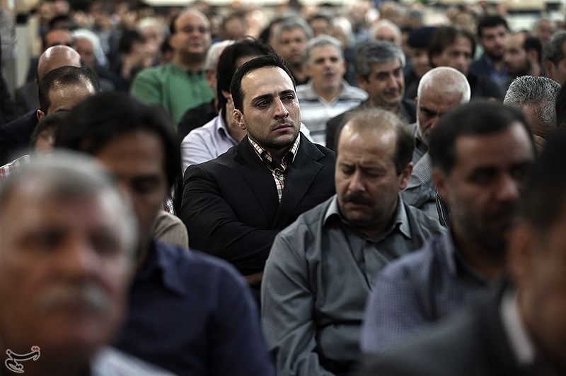 مراسم ترحیم محافظ احمدی نژاد
