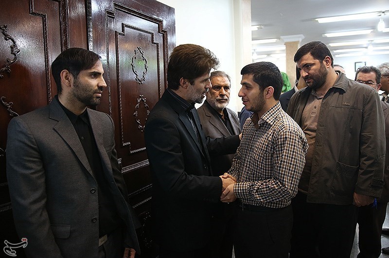 مراسم ترحیم محافظ احمدی نژاد