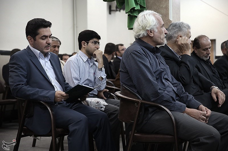 مراسم ترحیم محافظ احمدی نژاد