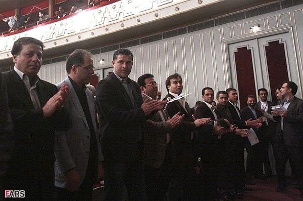 مراسم تقدیر از پیشکسوتان فوتبال