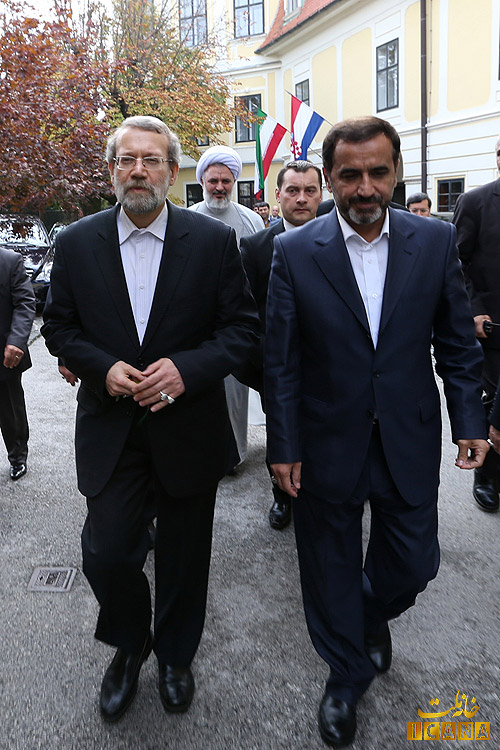 دیدار دکتر لاریجانی با معاون اول نخست‌وزیر و وزیر امور خارجه و امور اروپایی کرواسی