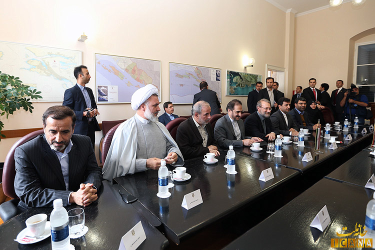 دیدار لاریجانی با رئیس جمهور کرواسی