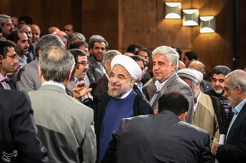 روحانی در دانشگاه تهران