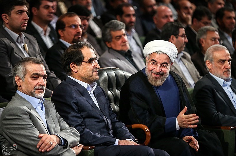 روحانی در دانشگاه تهران
