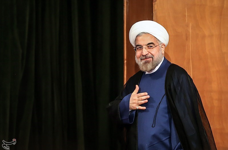 روحانی در دانشگاه تهران