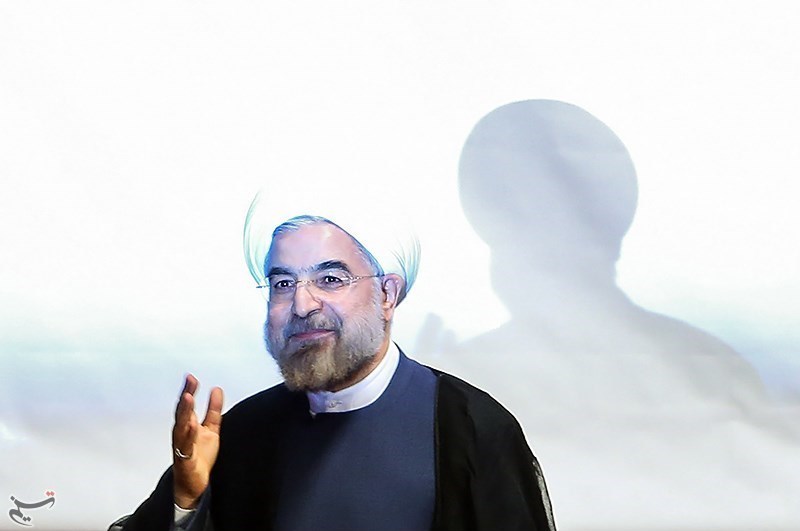 روحانی در دانشگاه تهران