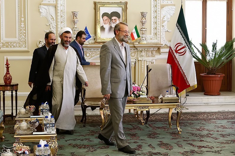 دیدار رئیس مجلس با هیئت پارلمانی اروپا