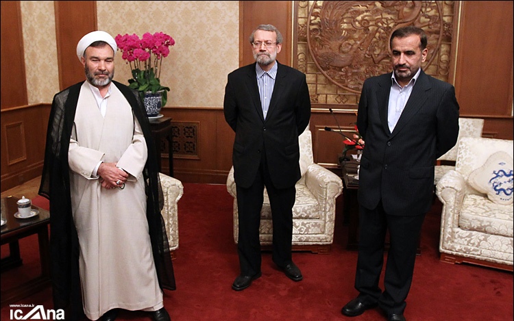 دیدار دکتر لاریجانی با یانگ جیه چی عضو شورای دولتی چین