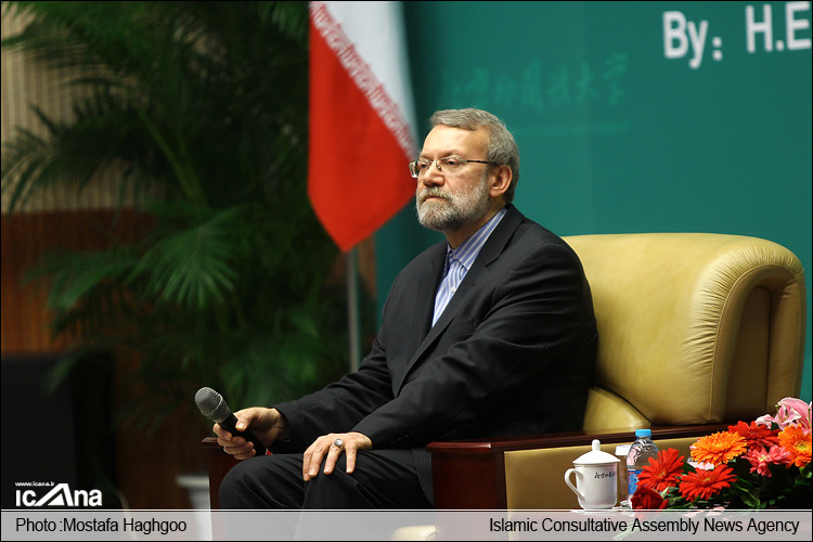 دکتر علی لاریجانی در دانشگاه مطالعات خارجی پکن