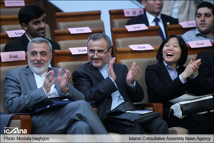 دکتر علی لاریجانی در دانشگاه مطالعات خارجی پکن