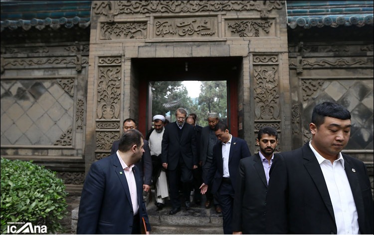 بازدید دکتر علی لاریجانی از قدیمی ترین مسجد چین