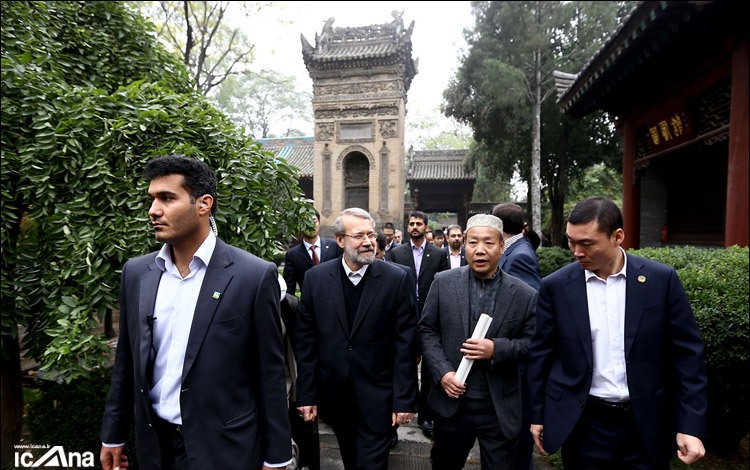 بازدید دکتر علی لاریجانی از قدیمی ترین مسجد چین