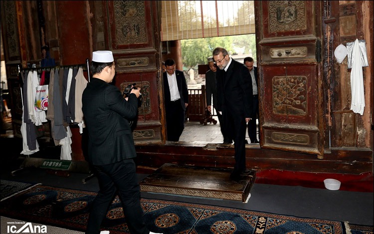 بازدید دکتر علی لاریجانی از قدیمی ترین مسجد چین