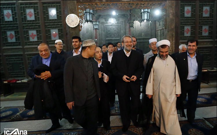 بازدید دکتر علی لاریجانی از قدیمی ترین مسجد چین