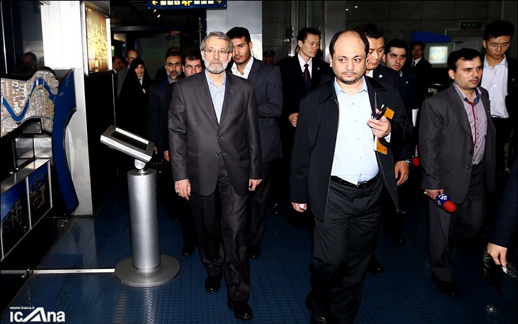 بازدید دکتر علی لاریجانی از موزه طراحی شهری شانگهای‎