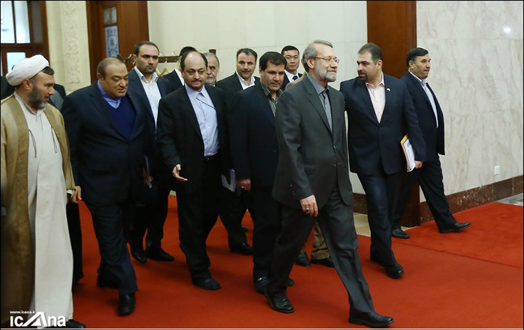 دیدار دکتر علی لاریجانی با رئیس جمهورچین