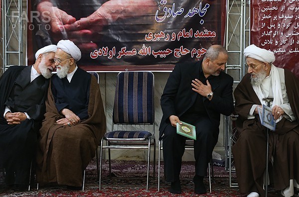 مراسم ختم مرحوم حبیب اله عسگراولادی