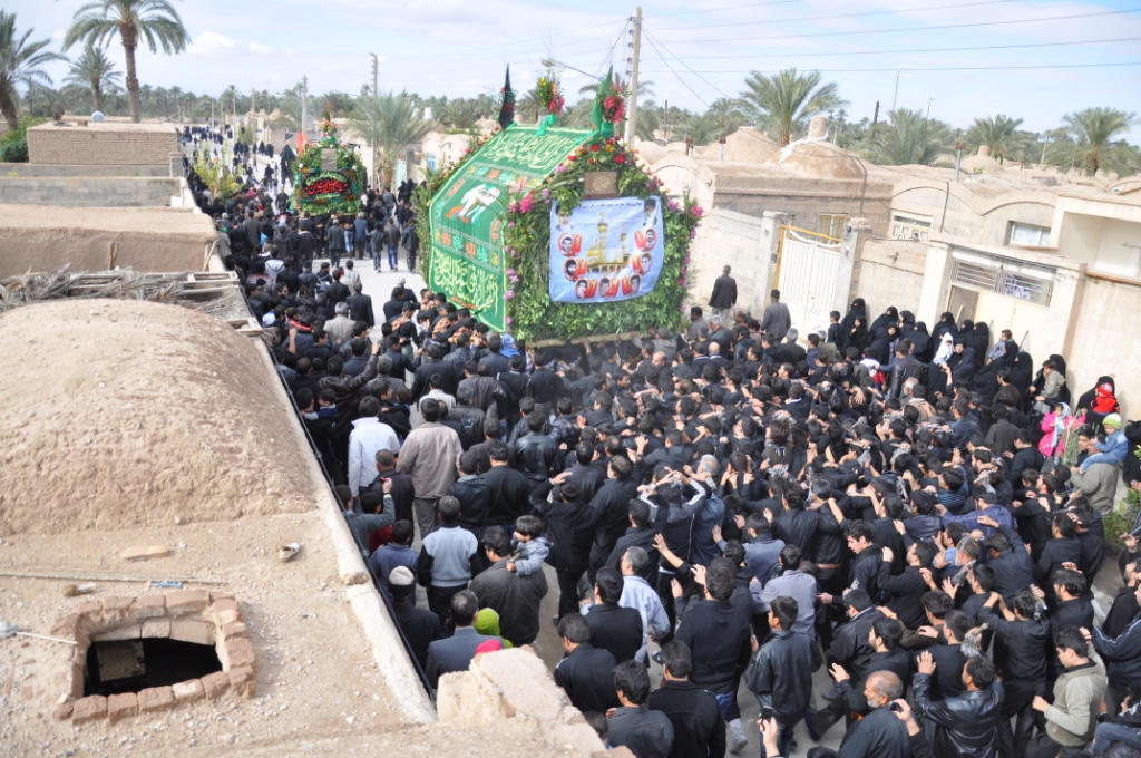 مراسم عزاداری عاشورای حسینی در روستای کریت (طبس، خراسان جنوبی)