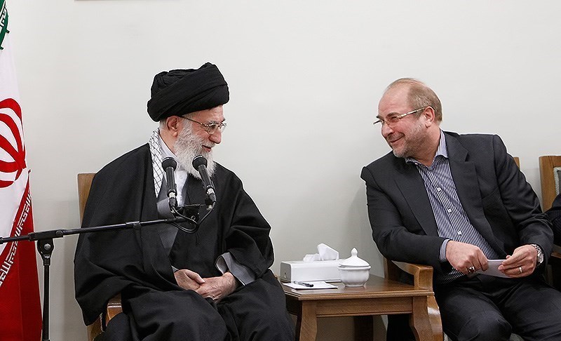 دیدار رهبر انقلاب با شهردار واعضای شورای شهر تهران