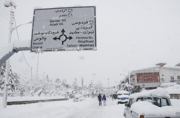 بارش سنگین برف در شمال کشور