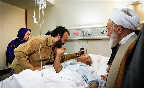 عیادت بازیگران از جانبازان شیمیایی