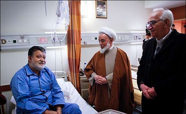 عیادت بازیگران از جانبازان شیمیایی
