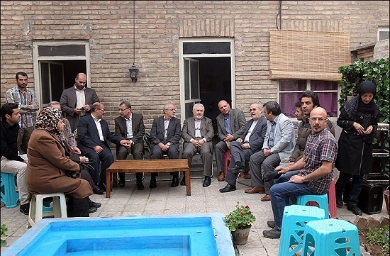 بازدید معاونت سیما از پشت صحنه سریالهای نوروزی