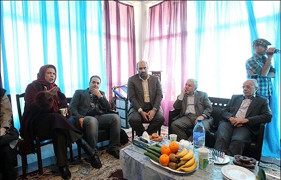 بازدید معاونت سیما از پشت صحنه سریالهای نوروزی