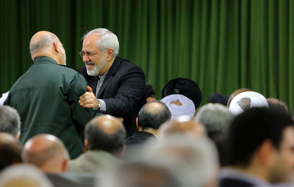 دیدار جمعی از مسئولان با رهبرانقلاب