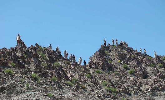 لحظه ورود مرزبانان به کشور
