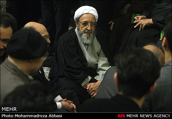 مجلس ترحیم پدر همسر خاتمی