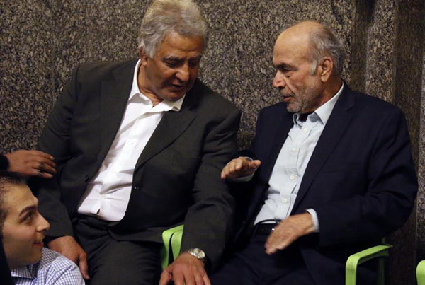 مجلس ترحیم پدر همسر خاتمی